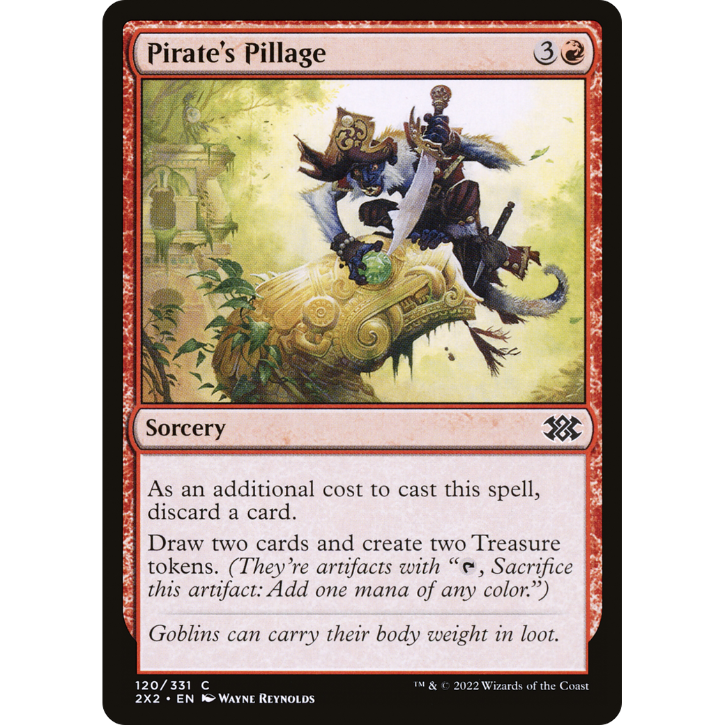 Pirate's Pillage (2X2-120) - Double Masters 2022 Foil