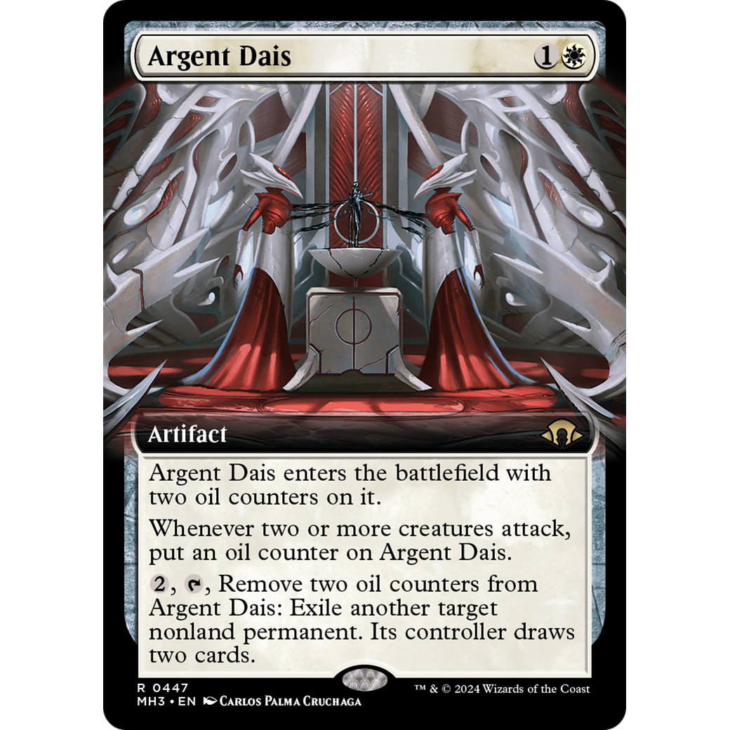 Argent Dais (MH3-447) - Modern Horizons 3: (Extended Art)
