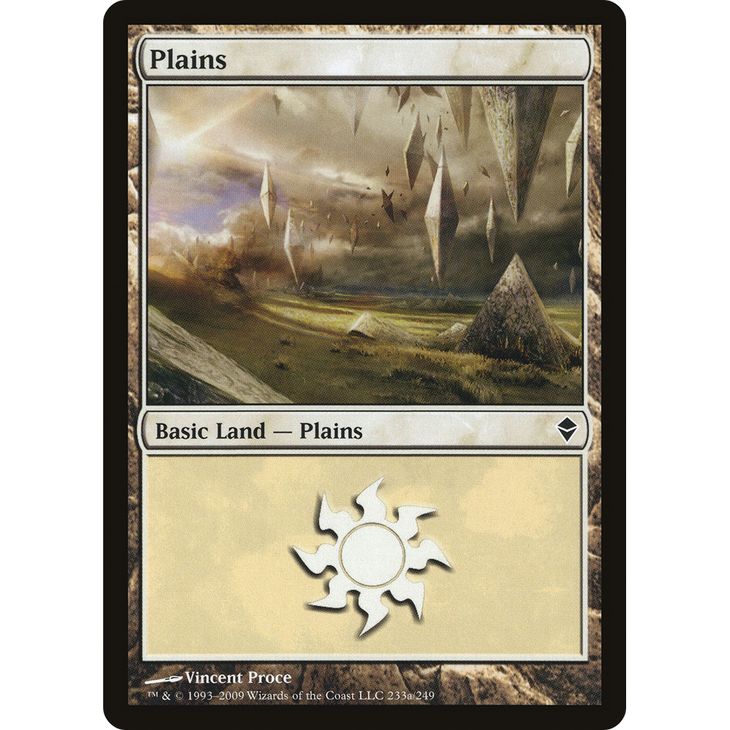 Plains (233a) (ZEN-233A) - Zendikar