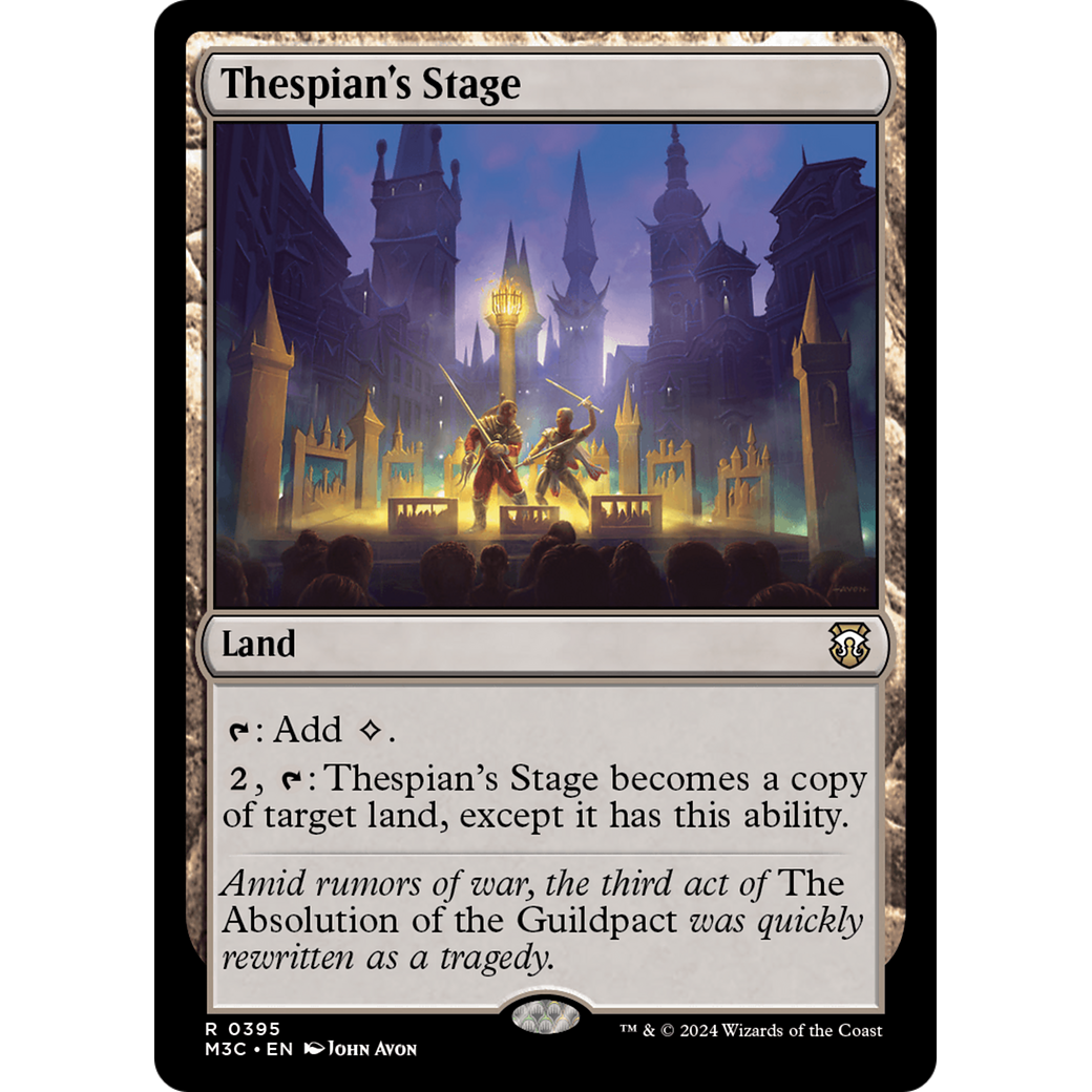 Thespian's Stage (M3C-395) - Modern Horizons 3 Commander