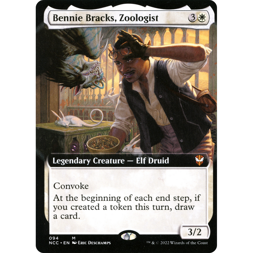 Bennie Bracks, Zoologist (Extended Art) (NCC-094) - New Capenna Commander: (Extended Art) Foil