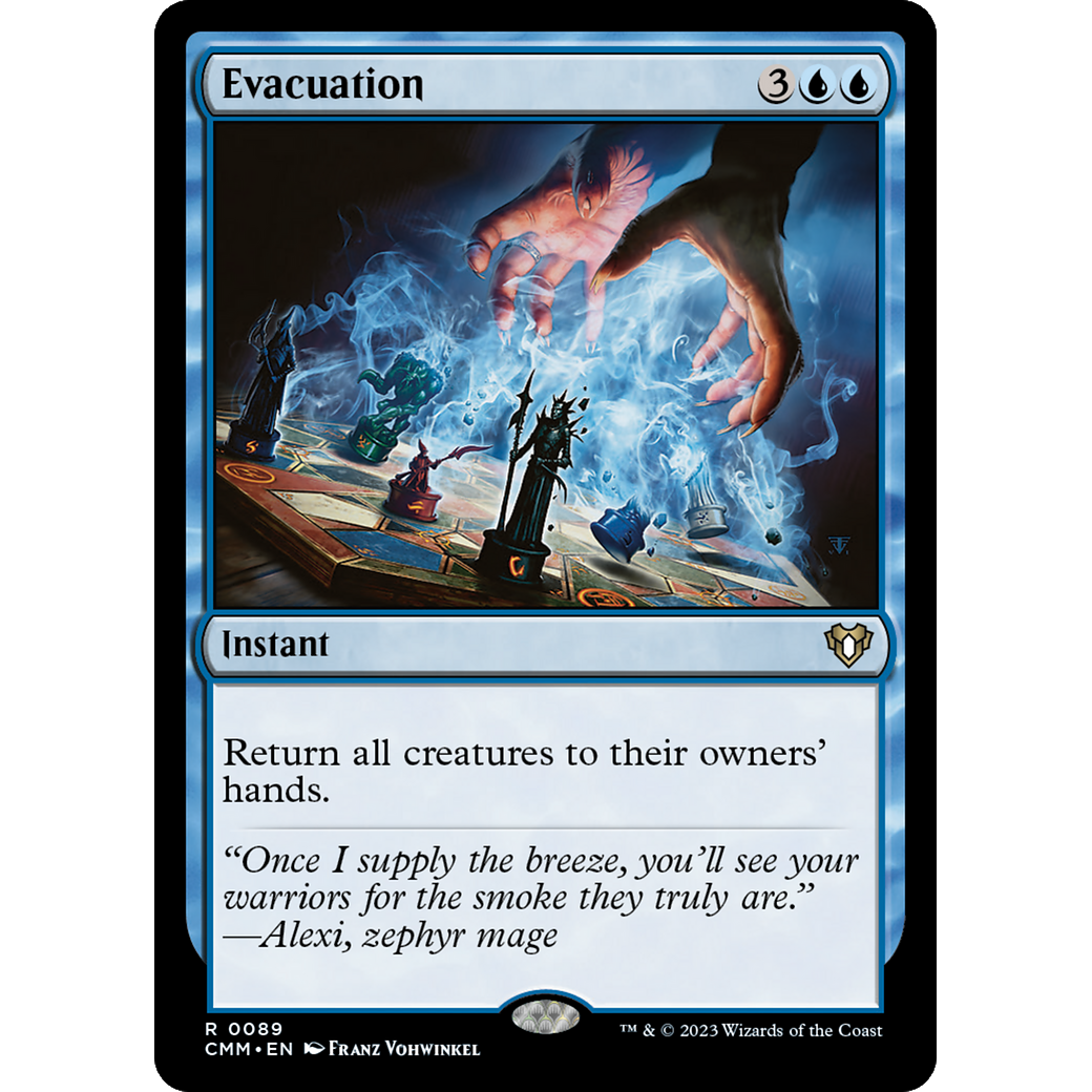 Evacuation (CMM-089) - Commander Masters Foil