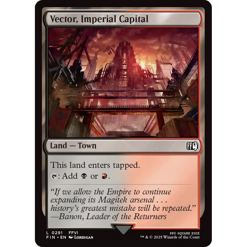Vector, Imperial Capital (FIN-291) - FINAL FANTASY