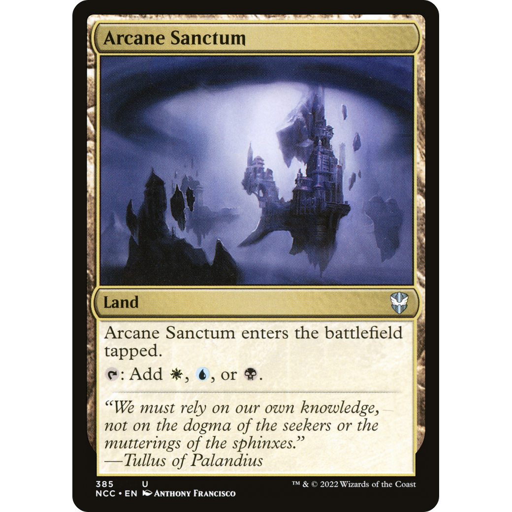 Arcane Sanctum (NCC-385) - New Capenna Commander