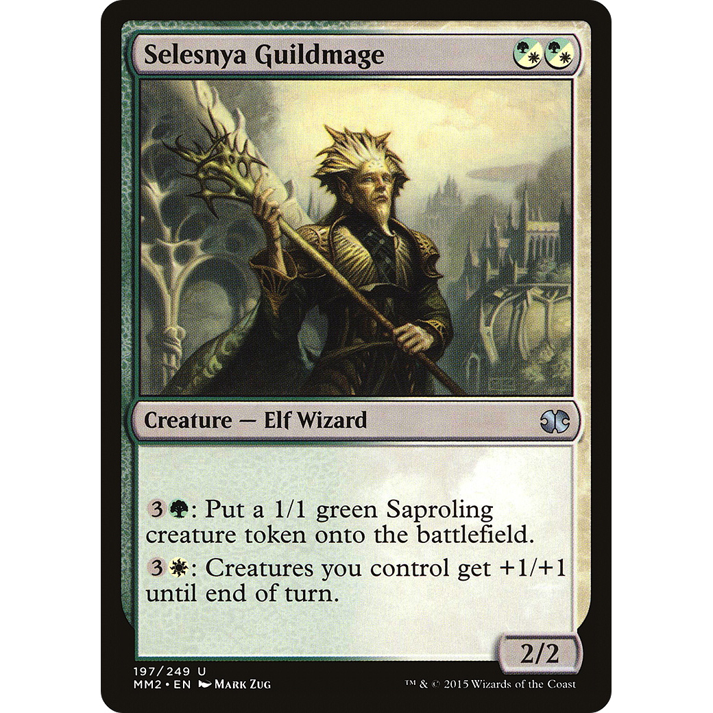 Selesnya Guildmage (MM2-197) - Modern Masters 2015