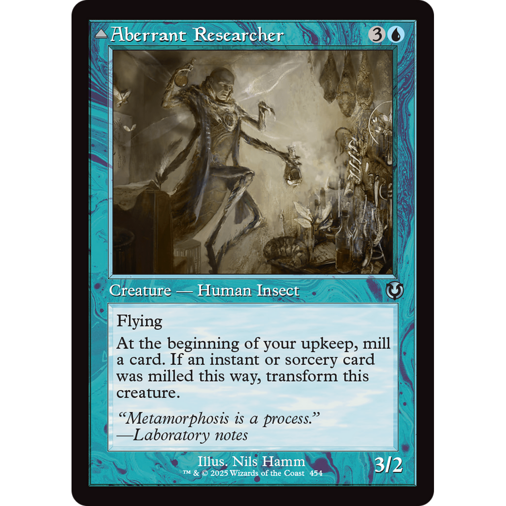 Aberrant Researcher // Perfected Form (INR-052) - Innistrad Remastered