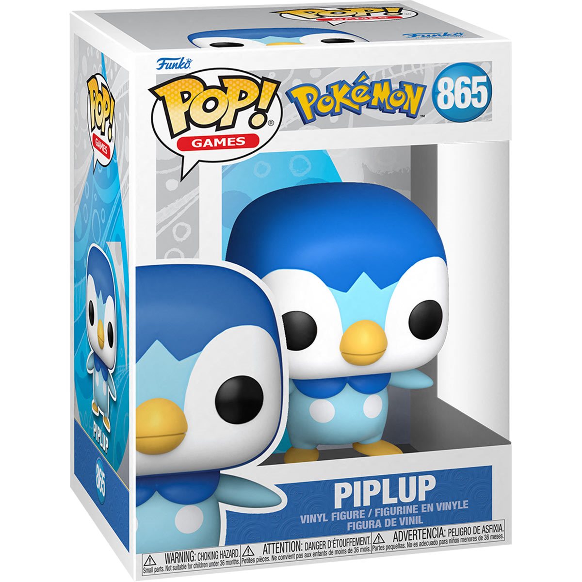 Funko Pop! Pokemon: Piplup Vinyl Figure #865