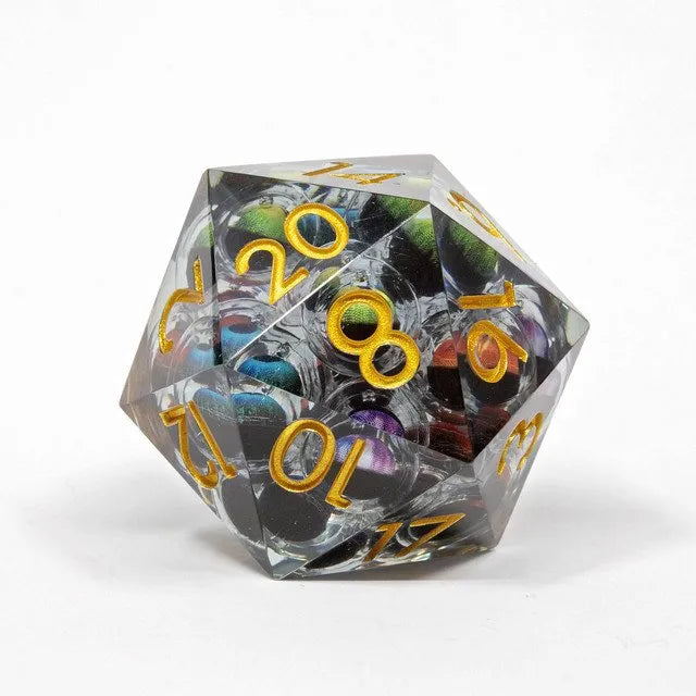 Liquid Core - Many Eyed - Large d20