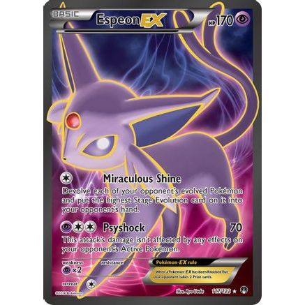 Espeon EX (Full Art) 117/122 - XY  BREAKpoint Holofoil