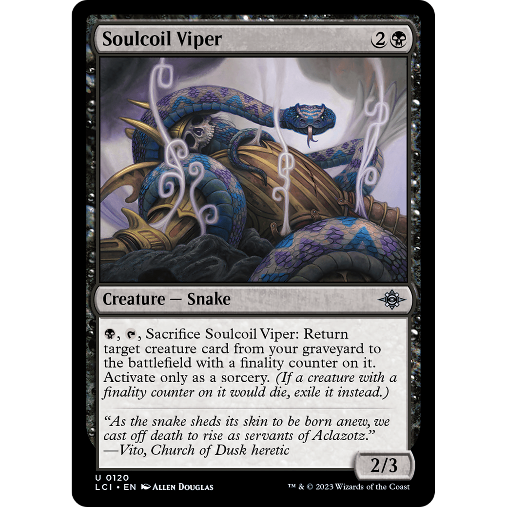 Soulcoil Viper (LCI-120) - The Lost Caverns of Ixalan