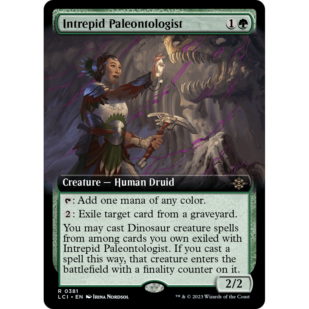 Intrepid Paleontologist (LCI-381) - The Lost Caverns of Ixalan: (Extended Art)