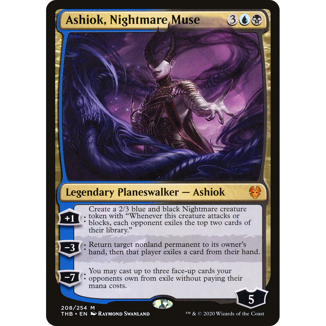 Ashiok, Nightmare Muse (THB-208) - Theros Beyond Death