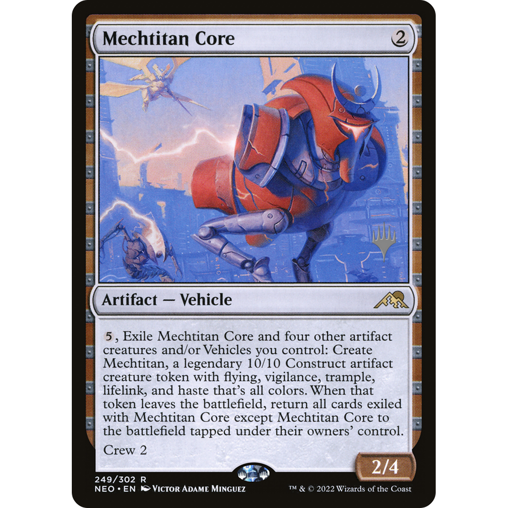 Mechtitan Core (PPNEO-249P) - Kamigawa: Neon Dynasty Promos Foil