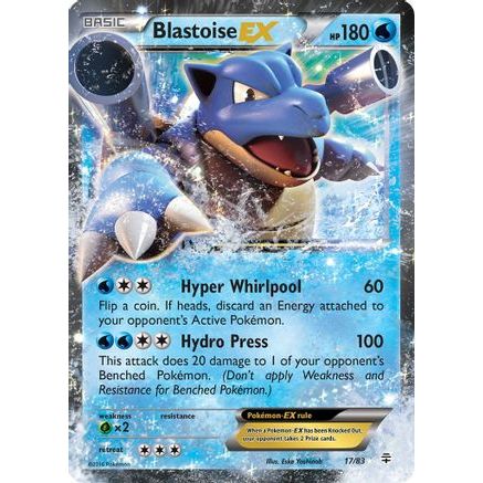 Blastoise EX 17/83 - Generations Holofoil