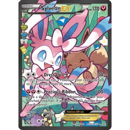 Sylveon EX (Full Art) RC32/83 - Generations Radiant Collection Holofoil