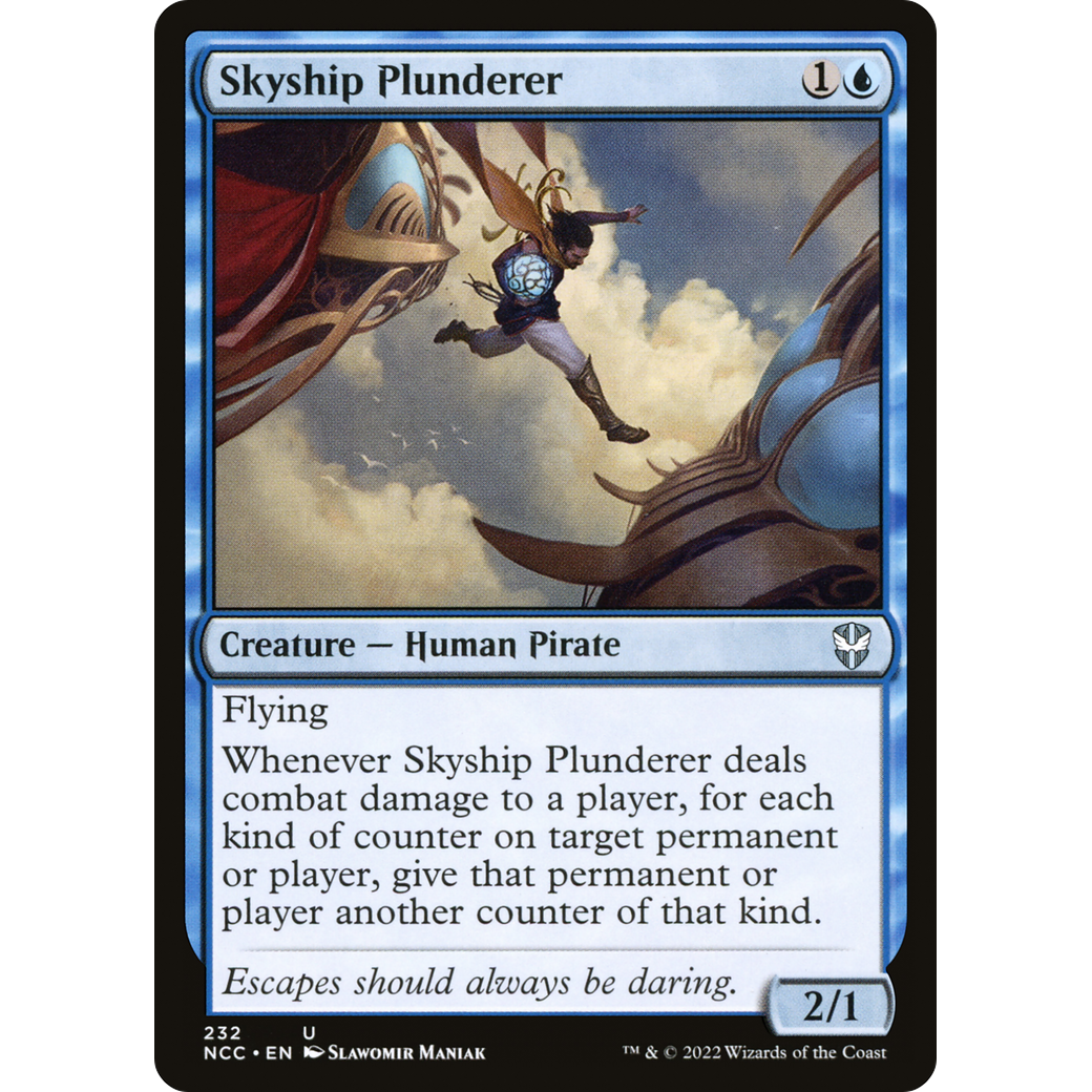 Skyship Plunderer (NCC-232) - New Capenna Commander