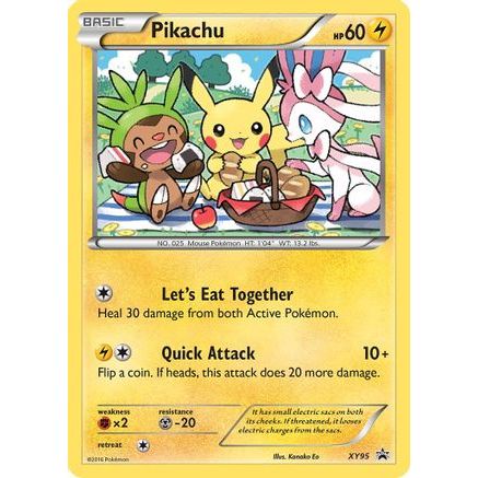 Pikachu XY95/211 - XY Promos Holofoil