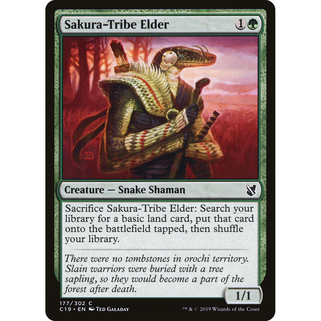 Sakura-Tribe Elder (C19-177) - Commander 2019