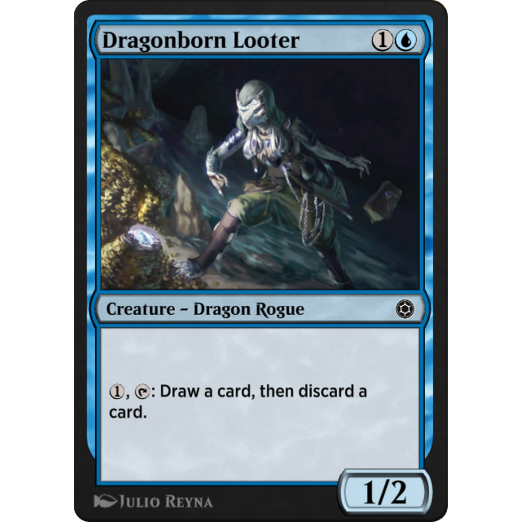Dragonborn Looter (HBG-117) - Alchemy Horizons: Baldur's Gate