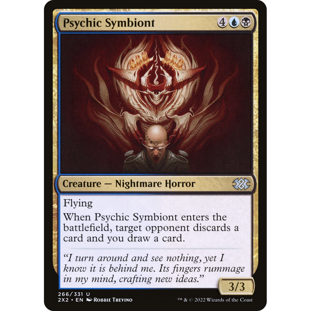 Psychic Symbiont (2X2-266) - Double Masters 2022 Foil