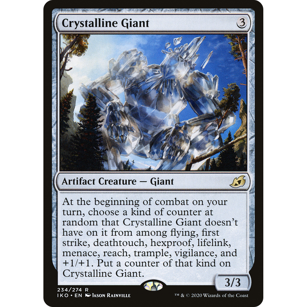 Crystalline Giant (IKO-234) - Ikoria: Lair of Behemoths Foil