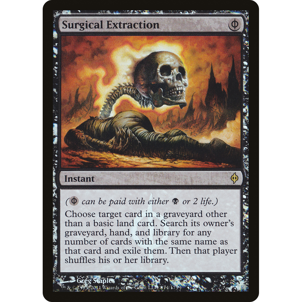 Surgical Extraction (BABP-074) - New Phyrexia Promos Foil