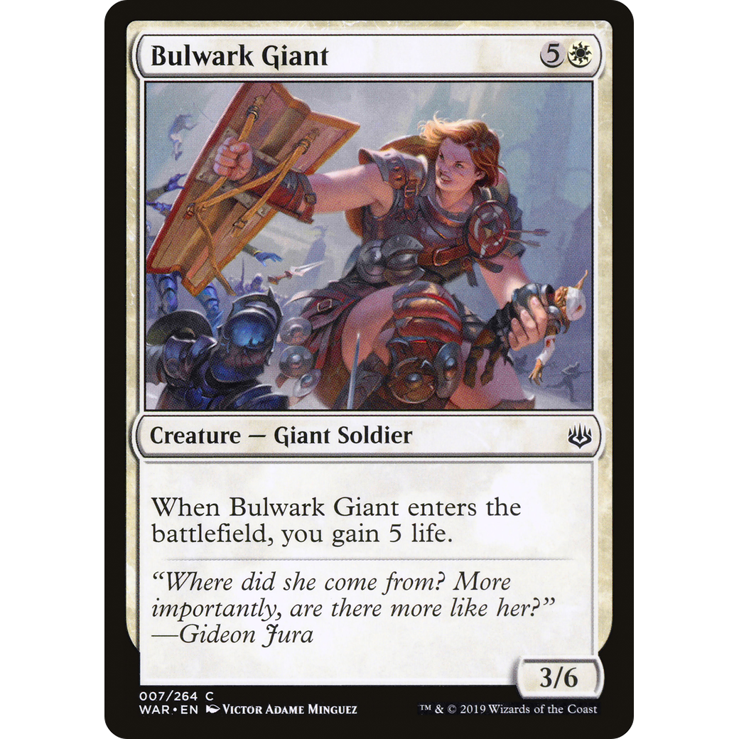 Bulwark Giant (WAR-007) - War of the Spark Foil