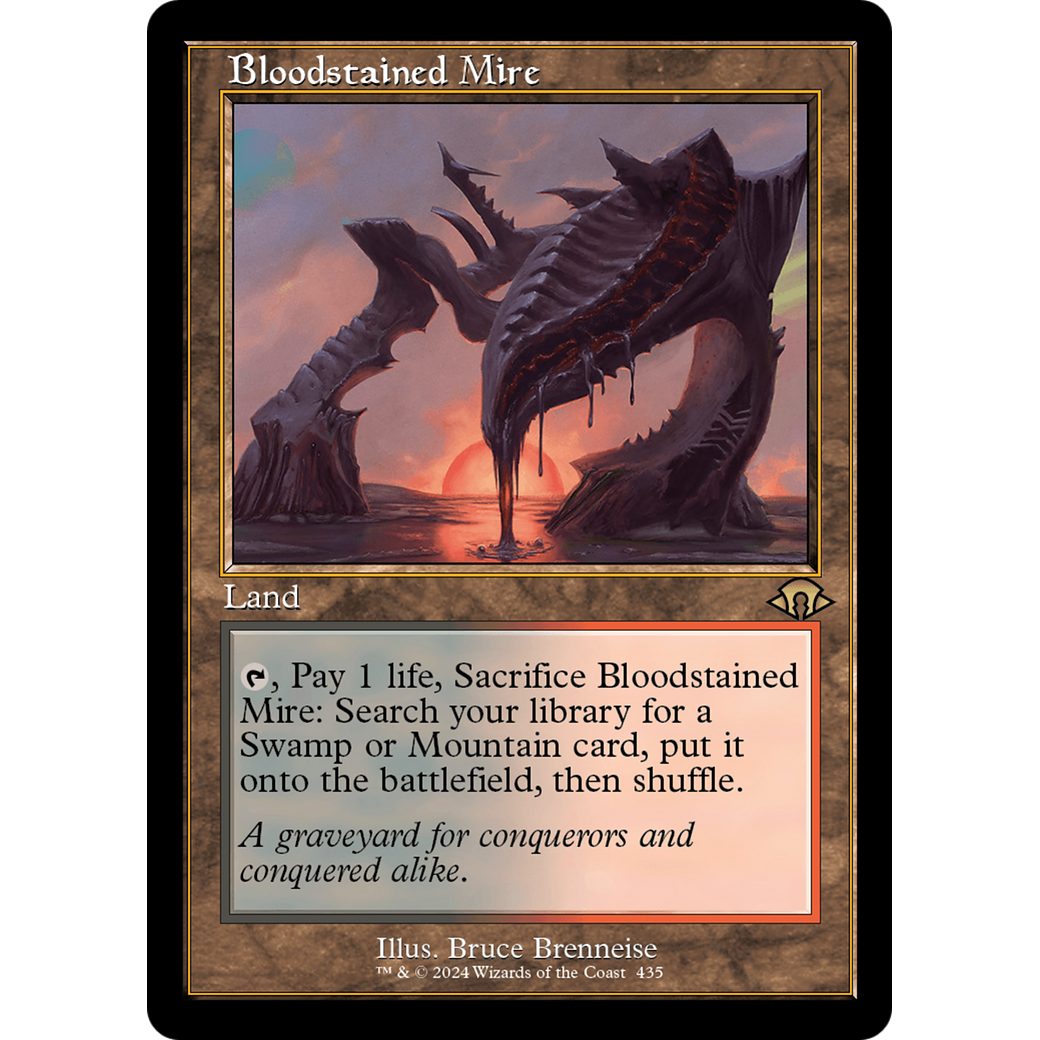 Bloodstained Mire (Retro Frame) (MH3-435) - Modern Horizons 3
