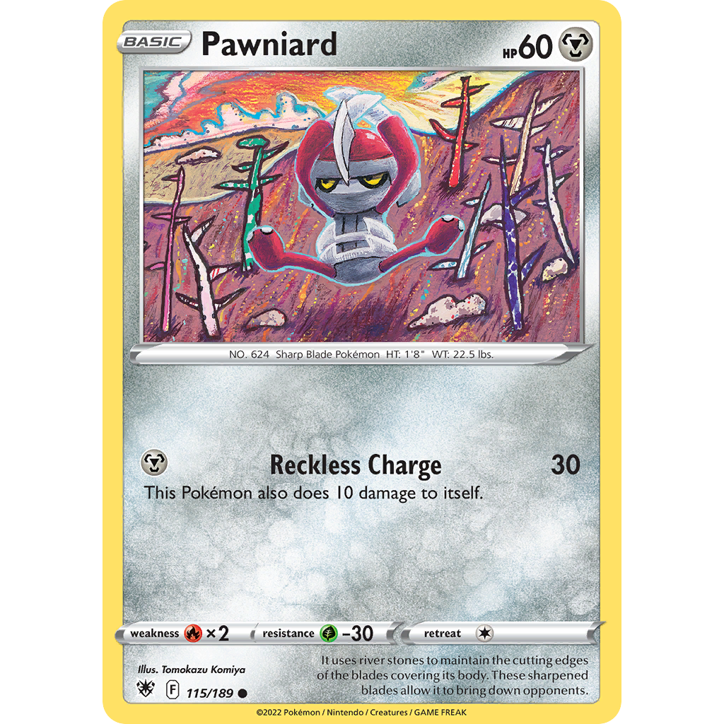 Pawniard 115/189 - SWSH10 Astral Radiance