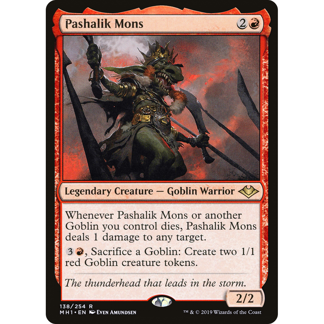Pashalik Mons (MH1-138) - Modern Horizons