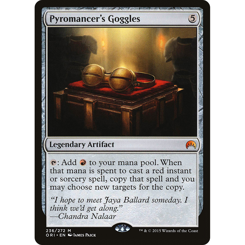 Pyromancer's Goggles (ORI-236) - Magic Origins