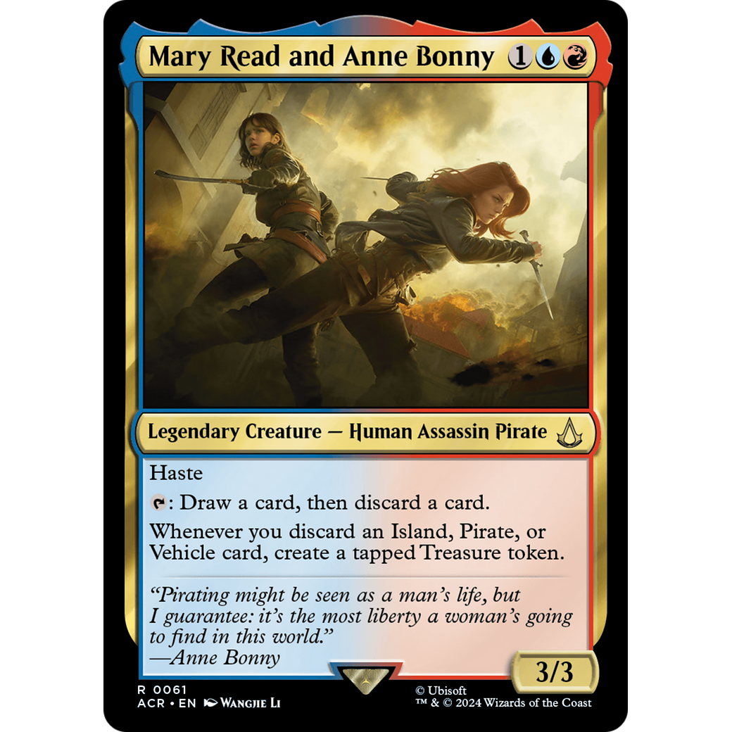 Mary Read and Anne Bonny (ACR-061) - Assassin's Creed Foil