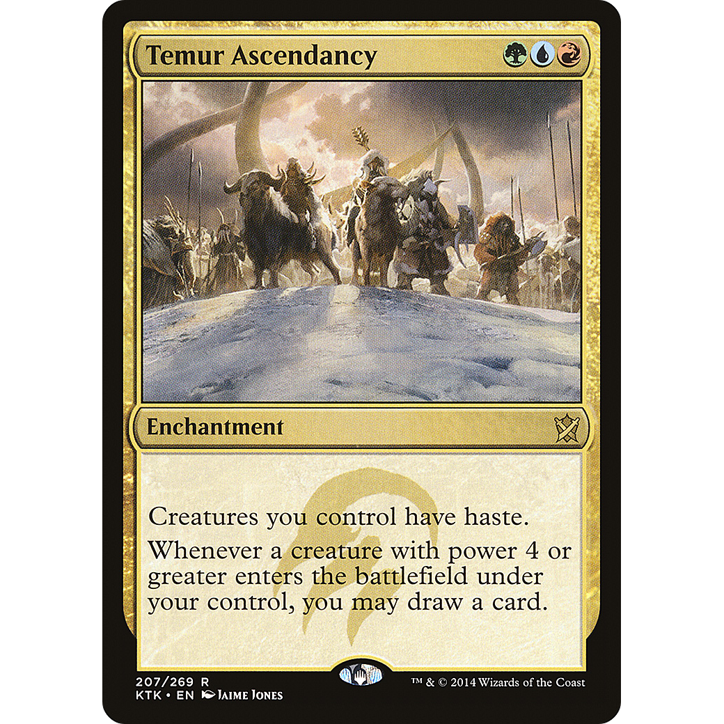 Temur Ascendancy (KTK-207) - Khans of Tarkir