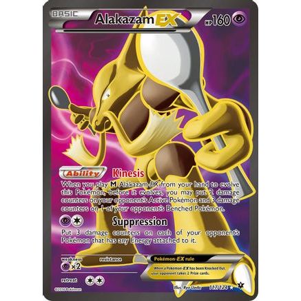 Alakazam EX (Full Art) 117/124 - XY  Fates Collide Holofoil