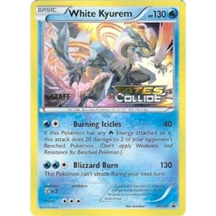 White Kyurem - XY128 (Prerelease) [Staff] XY128 - XY Promos Holofoil