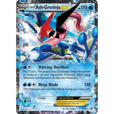 Ash-Greninja EX - XY133 XY133/211 - XY Promos Holofoil