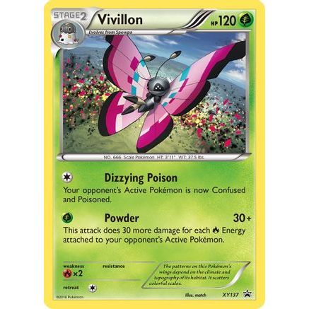 Vivillon XY137/211 - XY Promos Holofoil