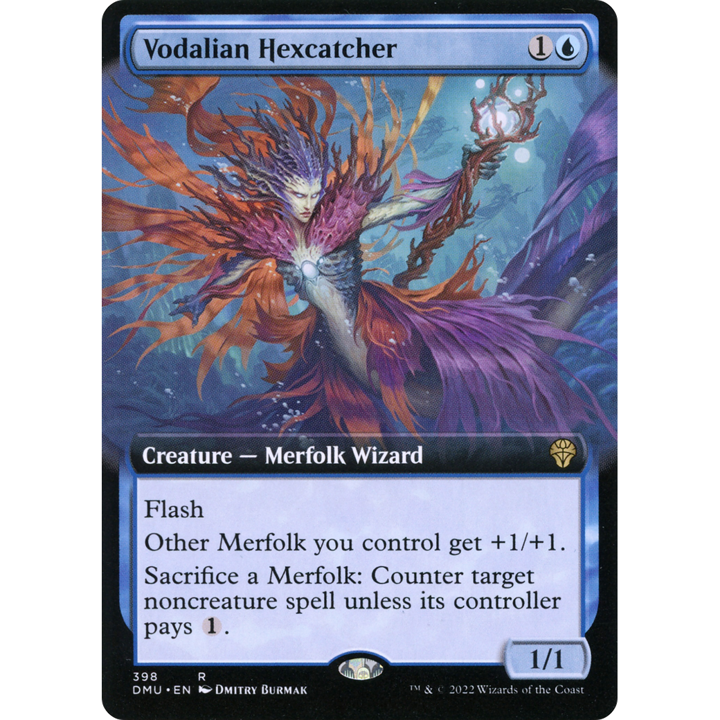 Vodalian Hexcatcher (Extended Art) (DMU-398) - Dominaria United: (Extended Art) Foil