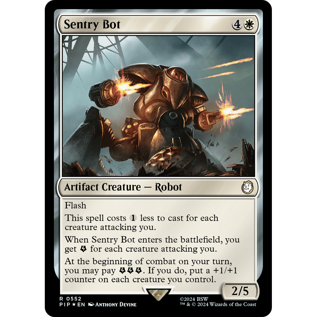 Sentry Bot (PIP-552) - Fallout Foil