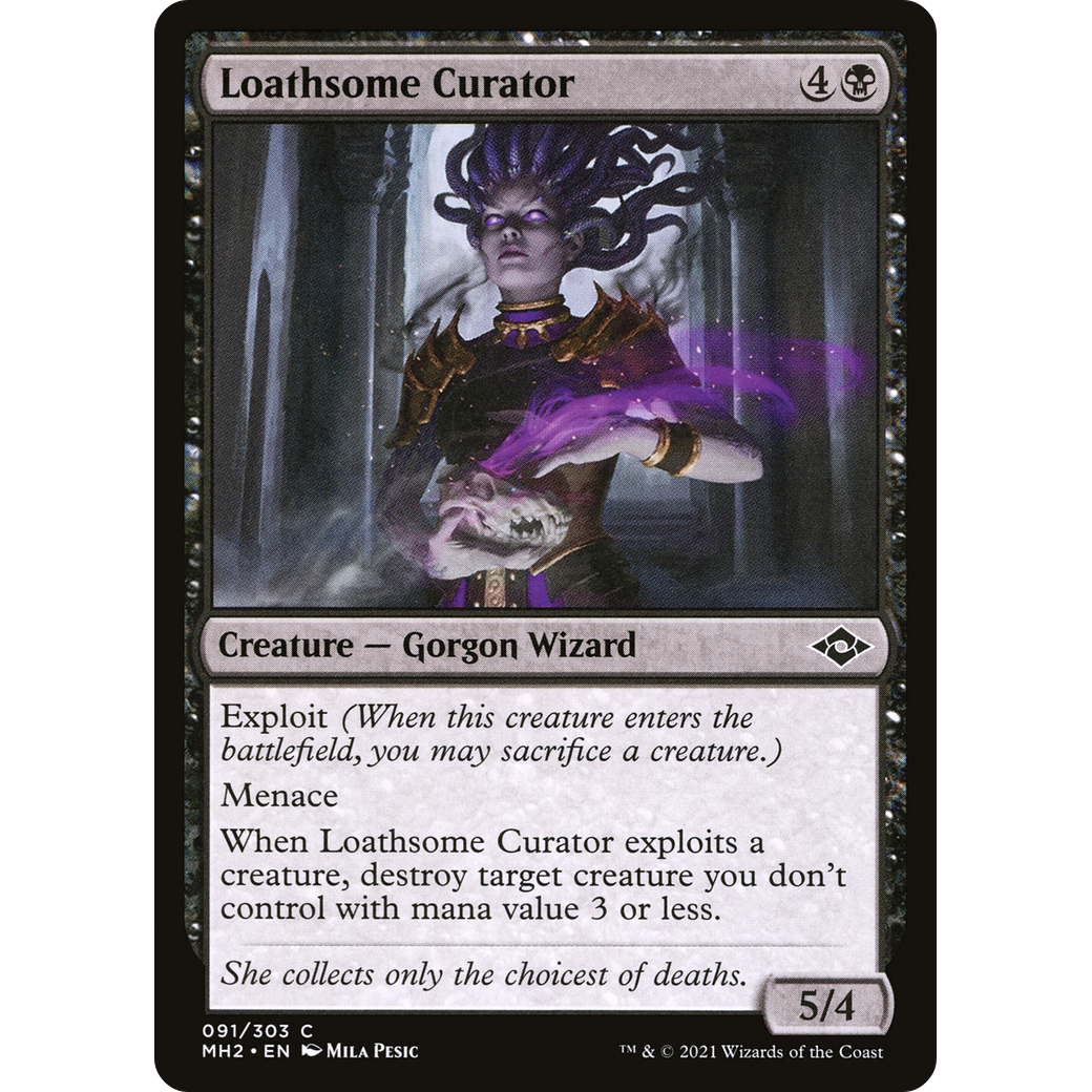 Loathsome Curator (MH2-091) - Modern Horizons 2 Foil