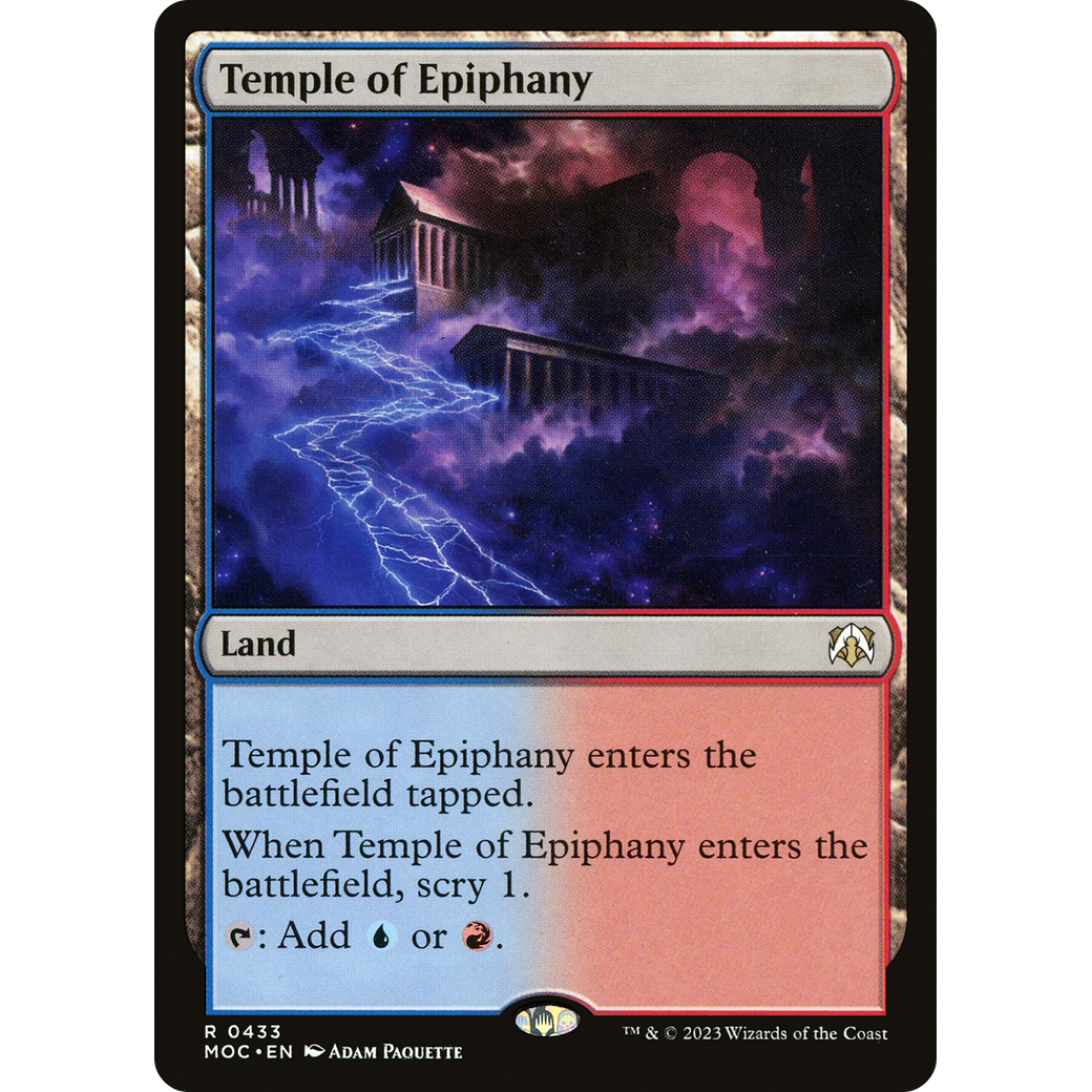 Temple of Epiphany (MOC-433) - March of the Machine Commander