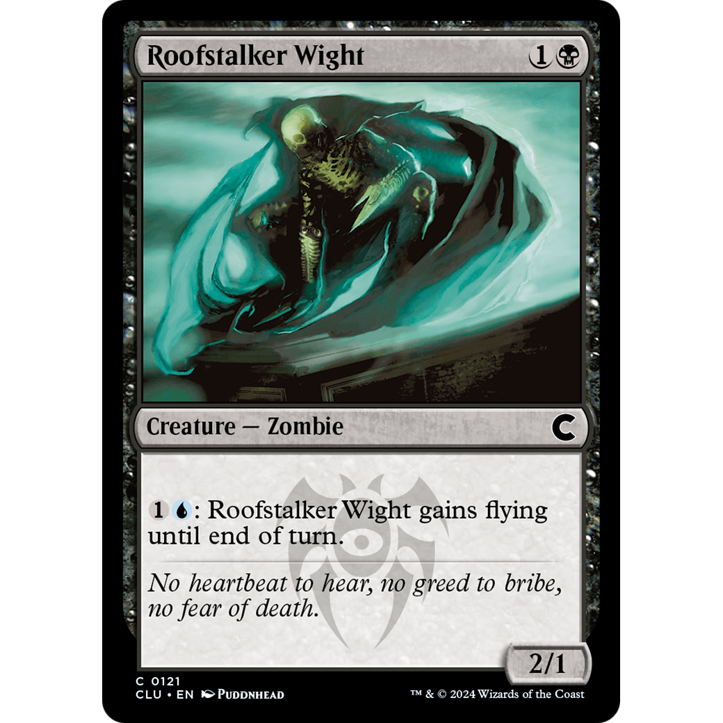 Roofstalker Wight (CLU-121) - Ravnica: Clue Edition