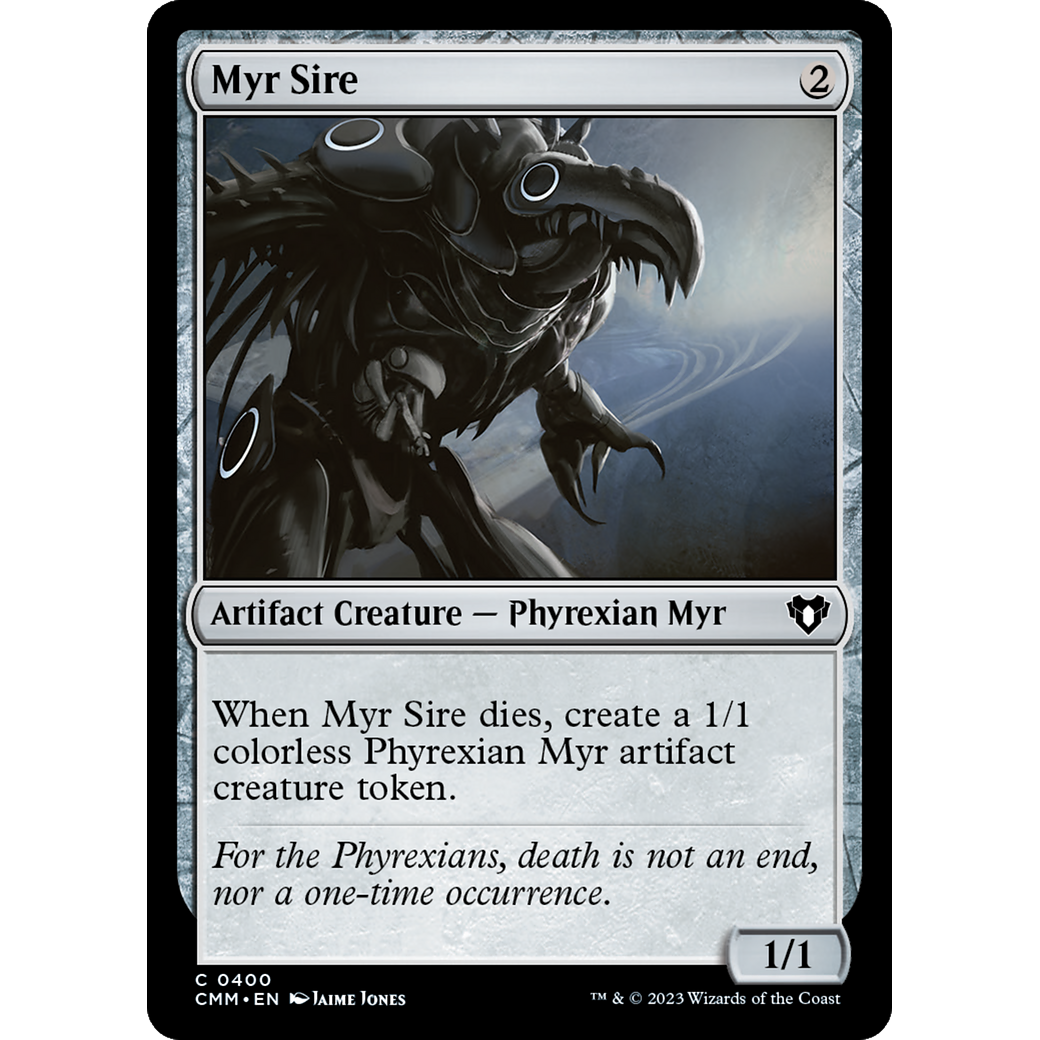 Myr Sire (CMM-400) - Commander Masters Foil