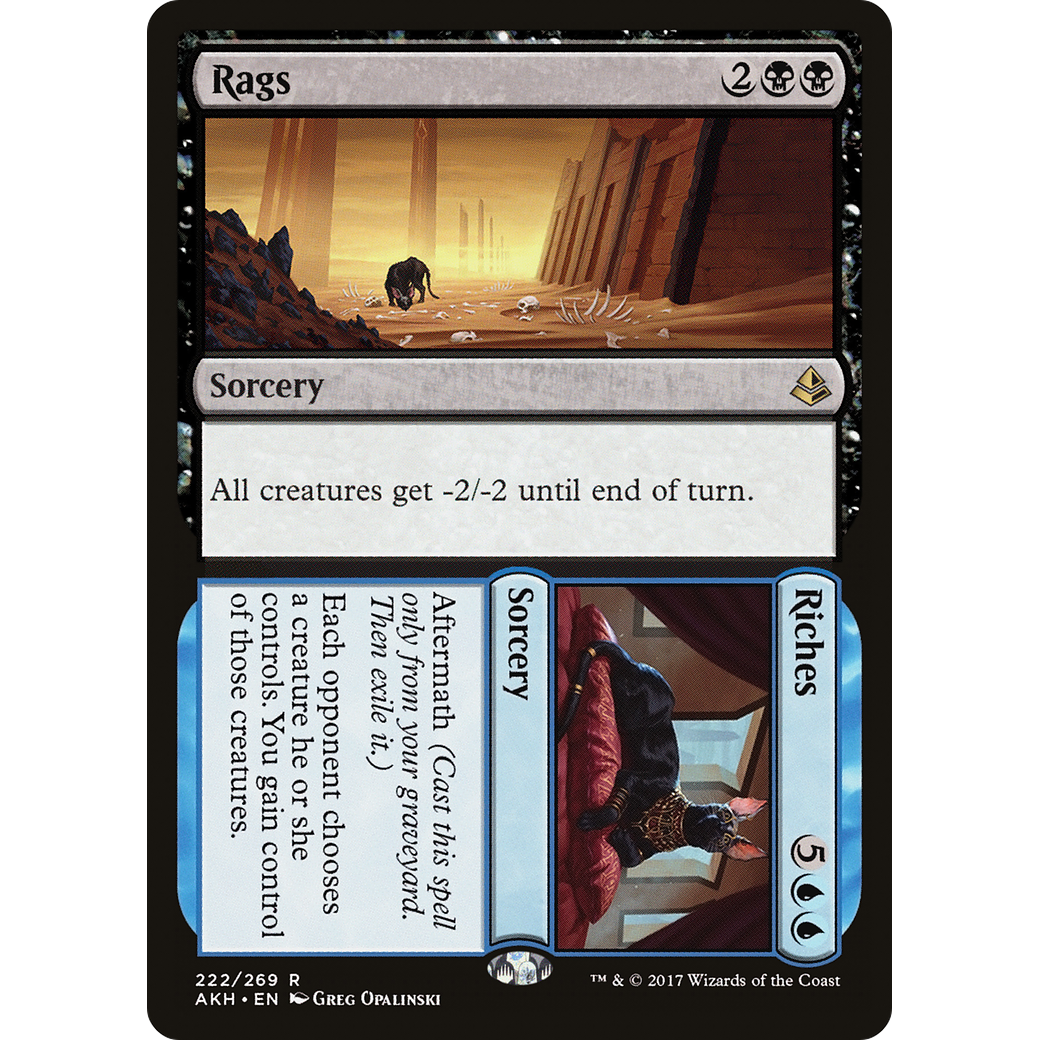 Rags // Riches (AKH-222) - Amonkhet Foil