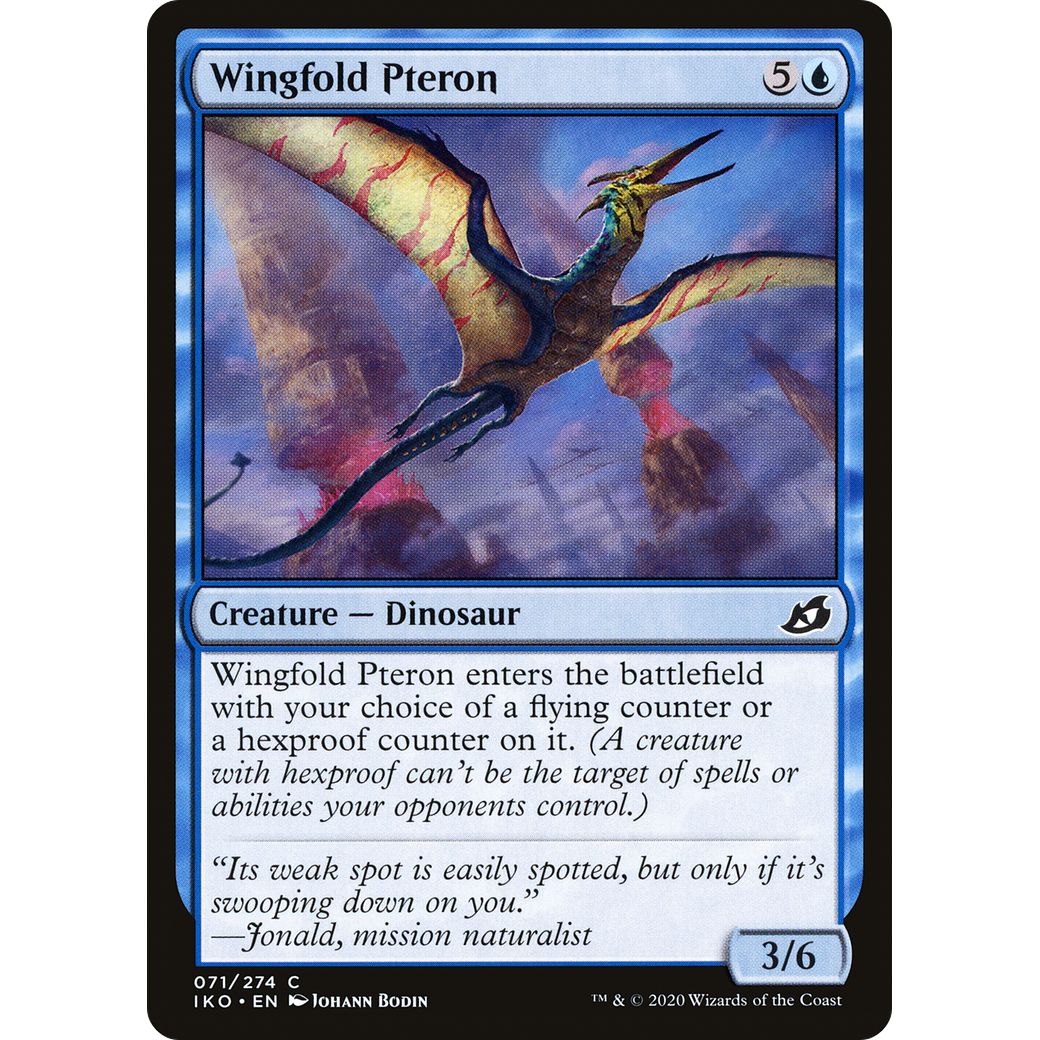 Wingfold Pteron (IKO-071) - Ikoria: Lair of Behemoths