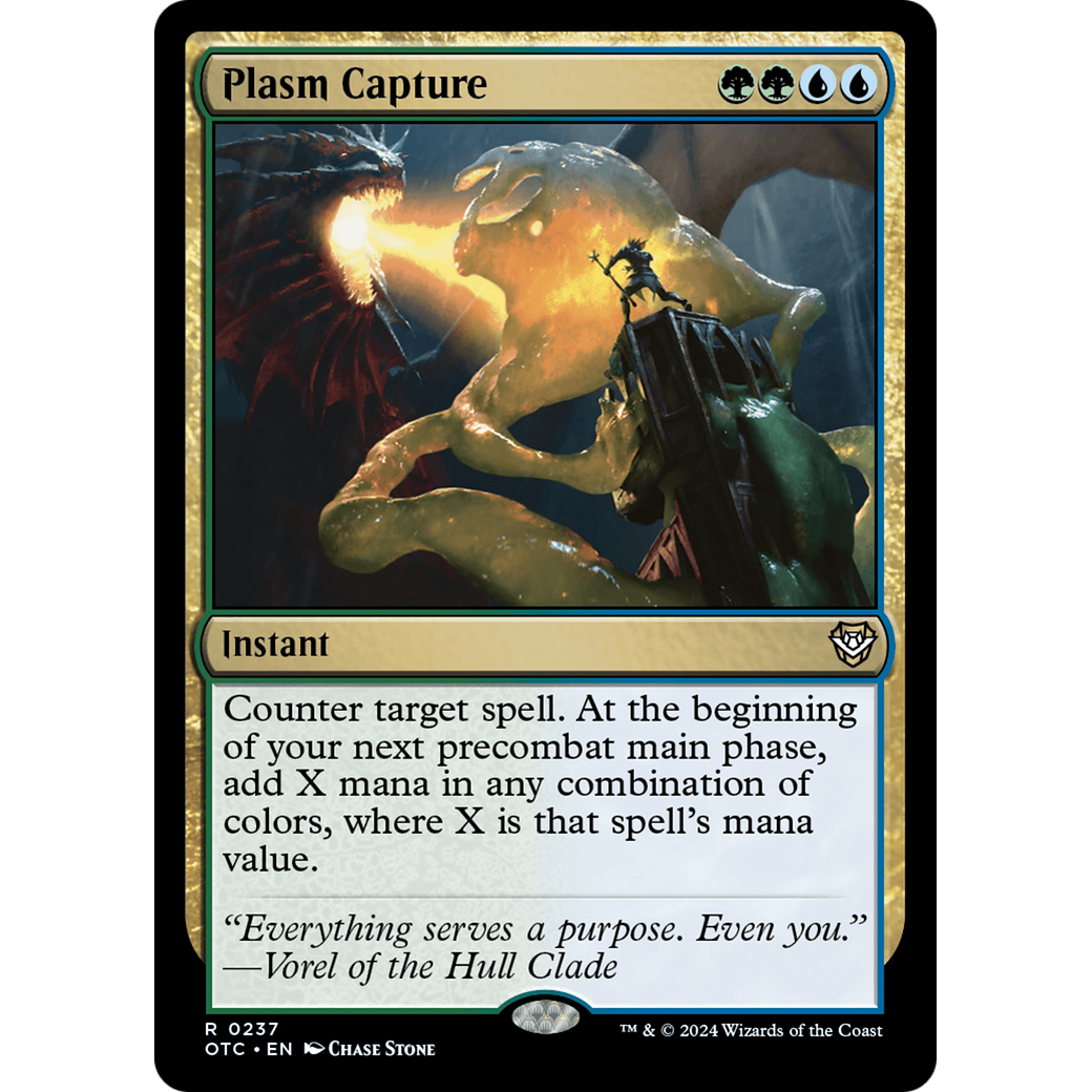 Plasm Capture (OTC-237) - Outlaws of Thunder Junction Commander