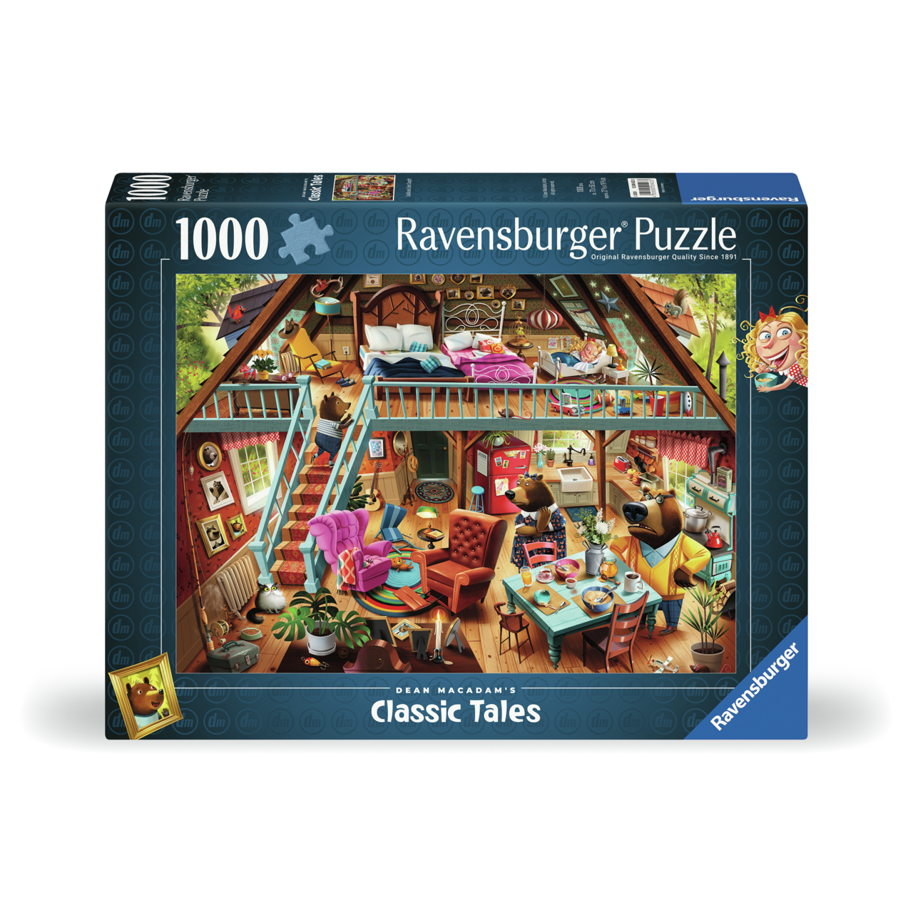 MacAdam: Goldilocks Gets Caught 1000 pc Puzzle (Pre-Order Restock)