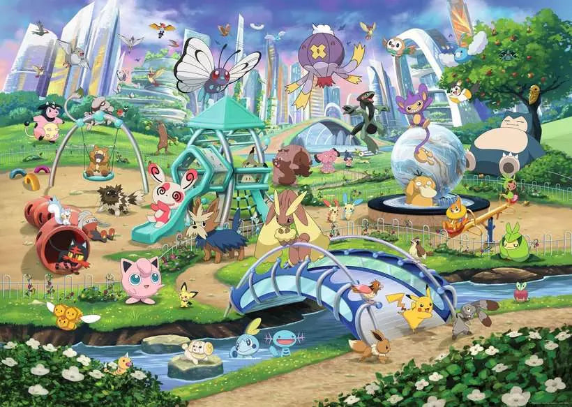 Pokémon Collector's Edition Eevee in the Park 1000pc Puzzle