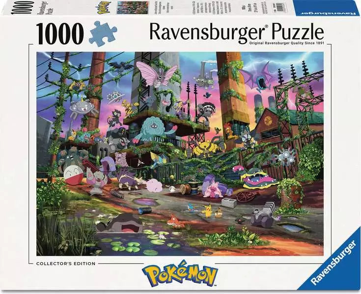 Pokémon Collector's Edition Jolteon in the Reclaimed Power Plant 1000pc Puzzle