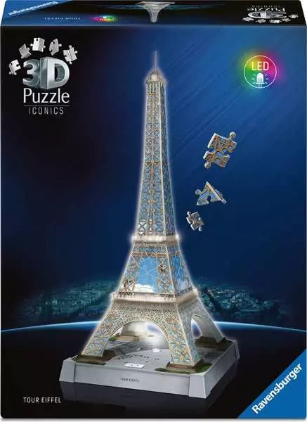 Iconics: Eiffel Tower 216pc 3D Puzzle
